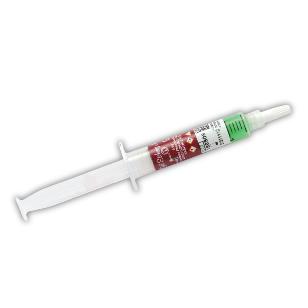 Gel de mordançage en seringue avec embouts