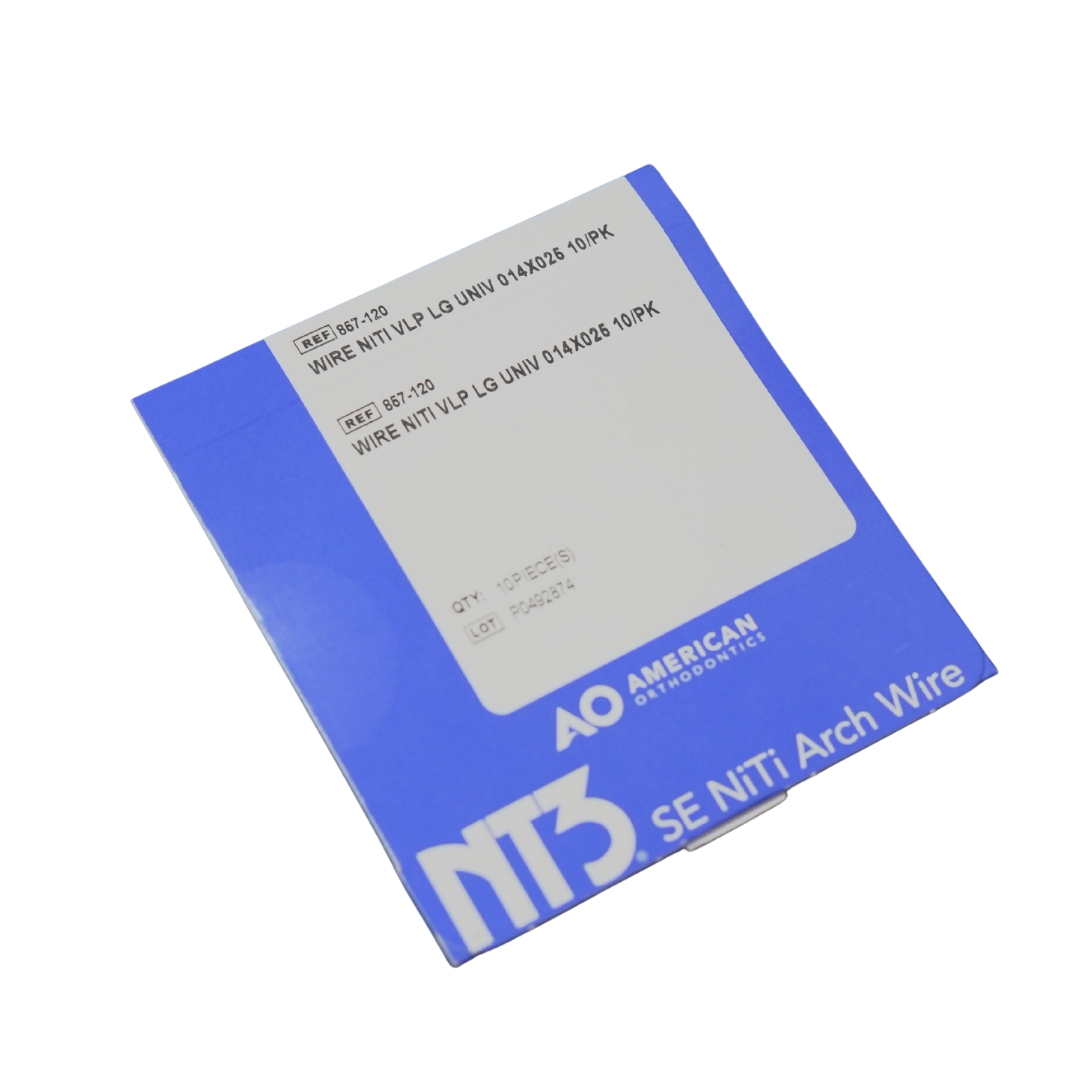 Arc supérieur NT3® SE NiTi .014 (10 pièces)