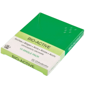 Arcs BioActive à force progressive – NiTi thermoactivé, sections carrées et rectangulaires