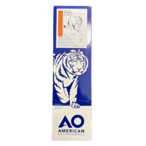 Élastiques Wildlife American Orthodontics – Eastern Puma (50 sachets de 100)